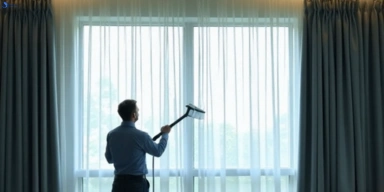 Commercial curtain steam cleaning service rose-bay-nsw hotels offices