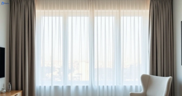 Freshly steam cleaned curtains in rose-bay-nsw QLD